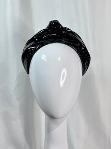 Patent Leather Turban Headband