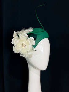 Green Leather Headband