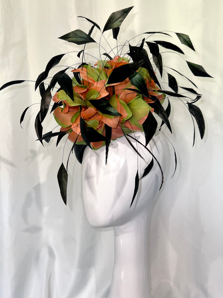 Black Feather Burst Percher