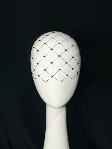 Black Sparkle Veil