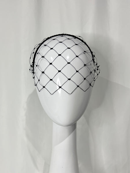 Black Sparkle Veil