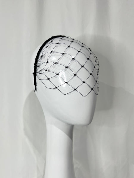 Black Sparkle Veil